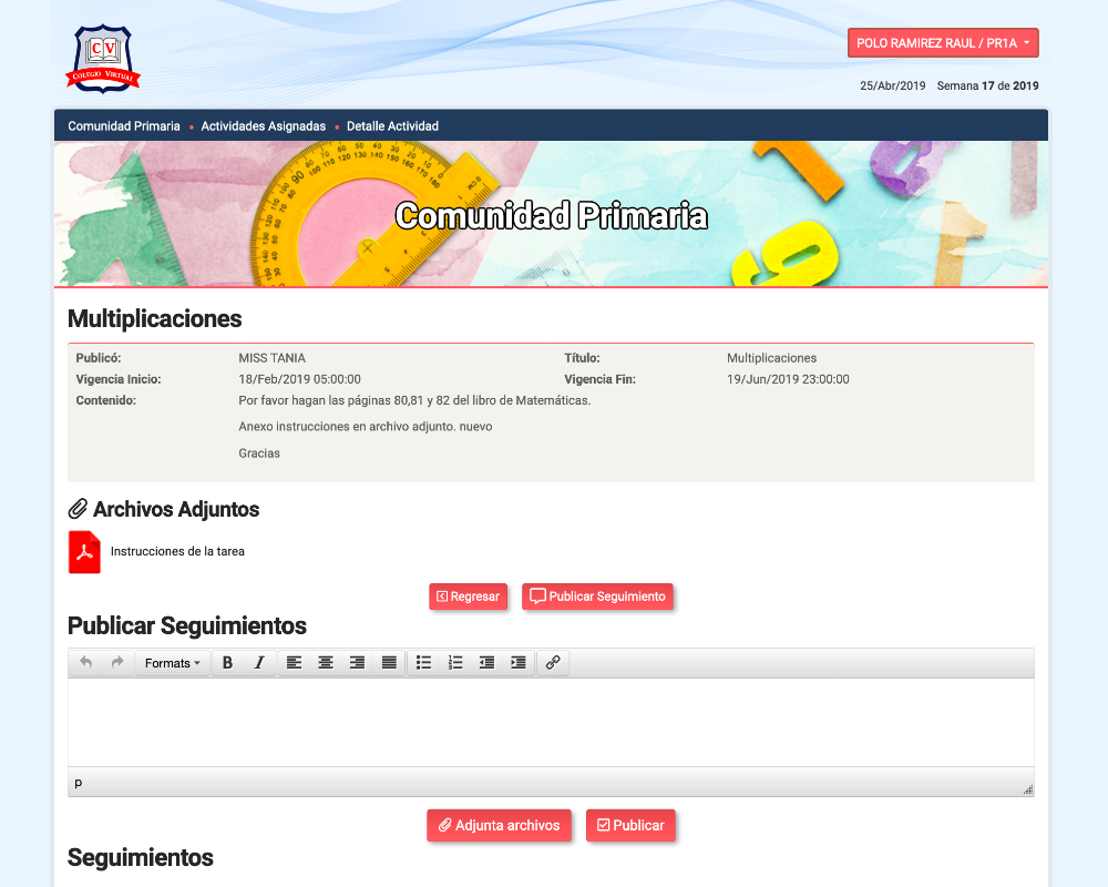 Tareas