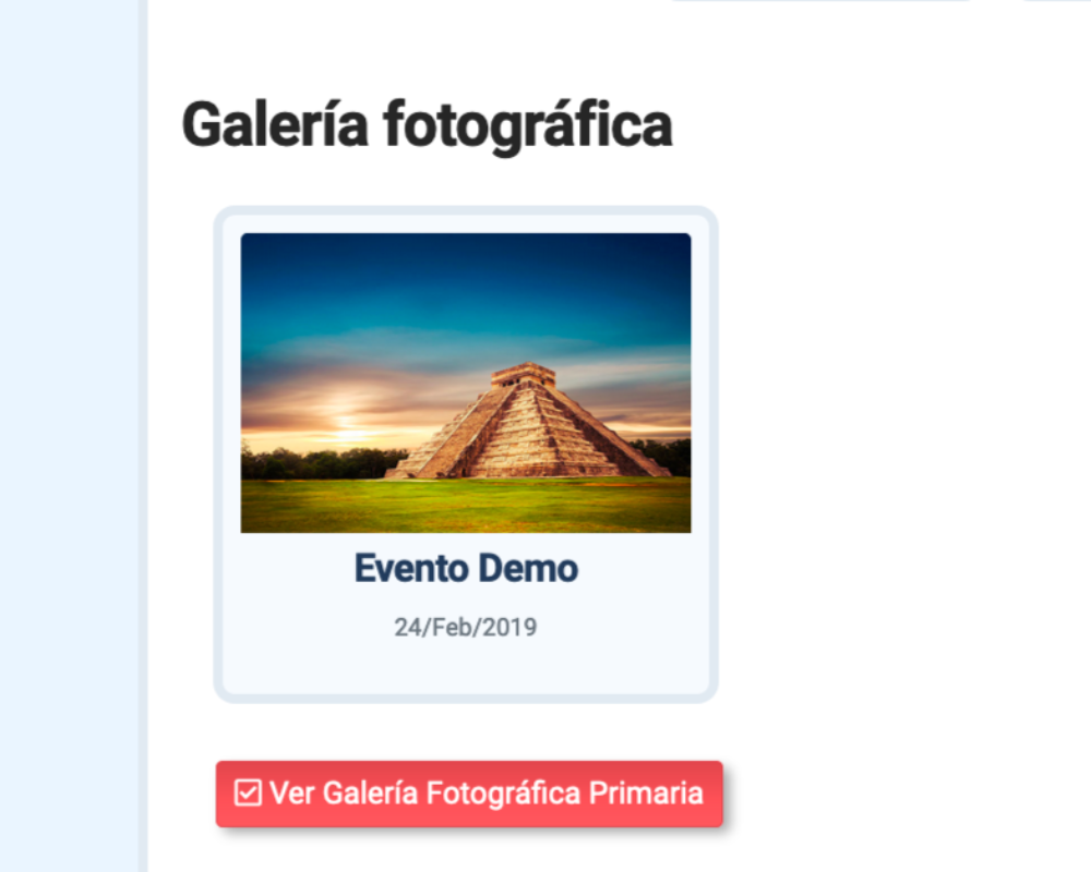 Galería fotográfica