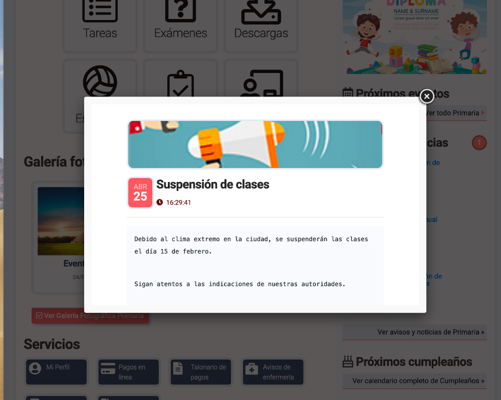 Avisos y Noticias