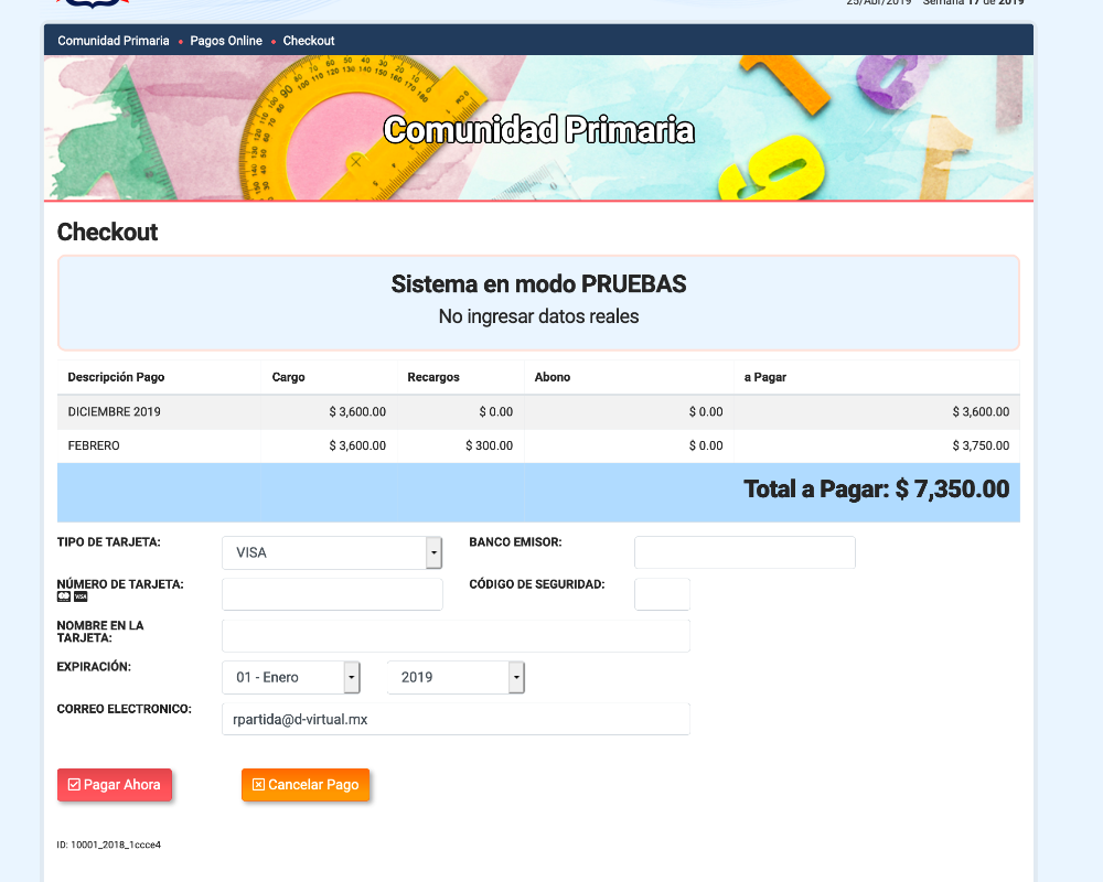 Pagos Online y Facturación CFDI
