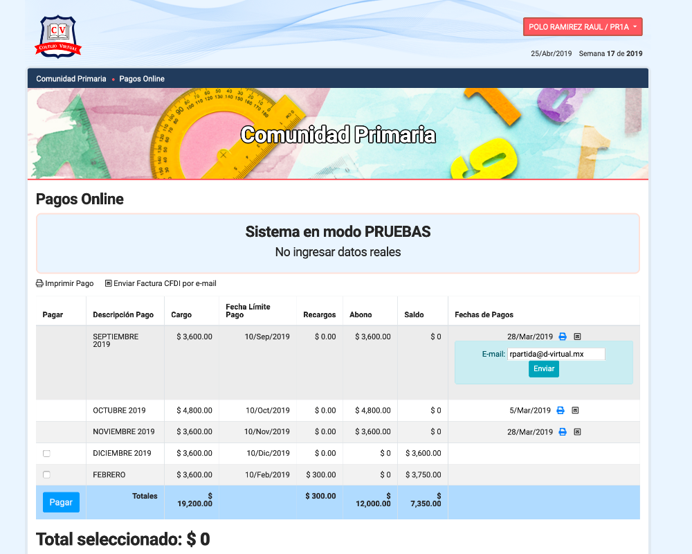Pagos Online y Facturación CFDI