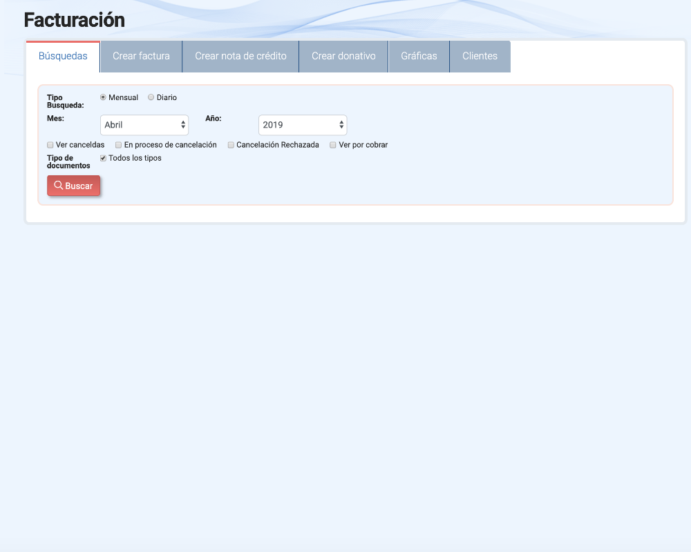 Pagos: Facturación electrónica