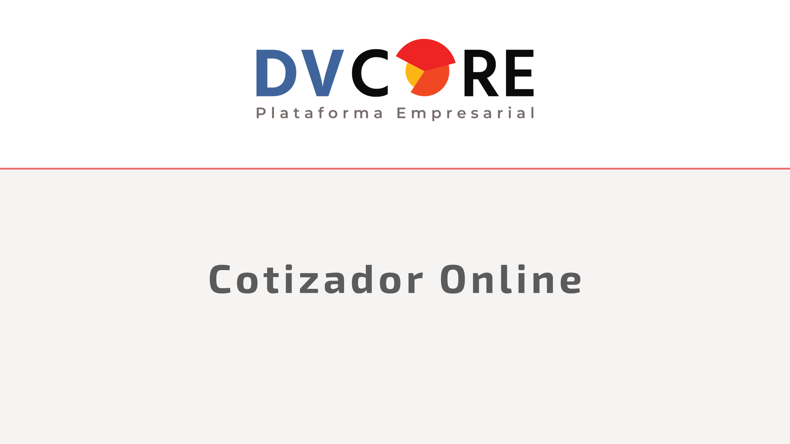 Video / Cotizador Online